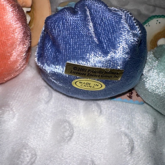 Cherished Teddies Vintage Spring Bonnet Friends - Picture 5 of 5